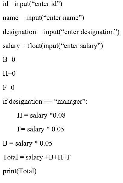 conditional statements and indentation in python