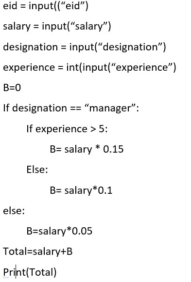 if elif else and nested if in python 2