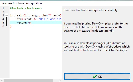 1.1 First C++ Program; Online Compiler, DevC++ and Downloading