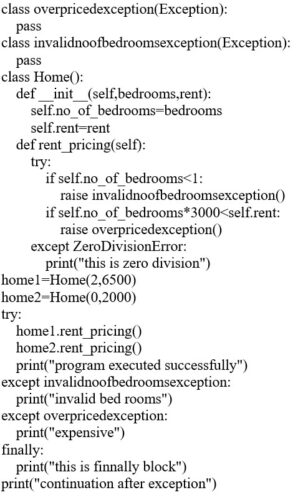 python practice on exception loop object3