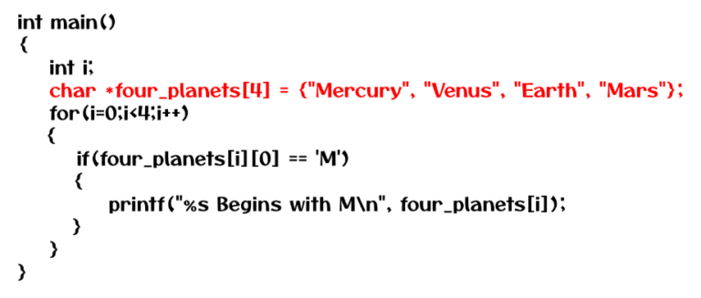 Array Of Pointers To Strings In C Detailed Explanation Made Easy Lec 71