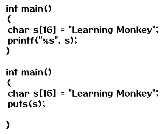 Reading and Writing String using scanf(), gets and printf(), puts
