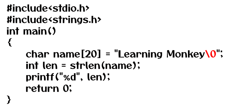 Examples of Strings in C Example 1
