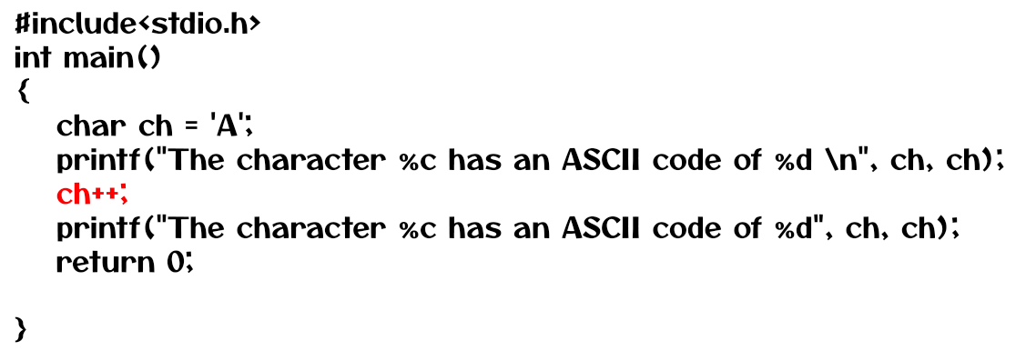 Examples On Characters And Ascii Values In C Easy Way Lesson 28 3