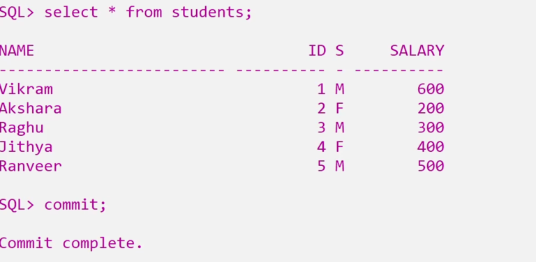 commit-and-rollback-commands-in-sql-made-easy-lec-48