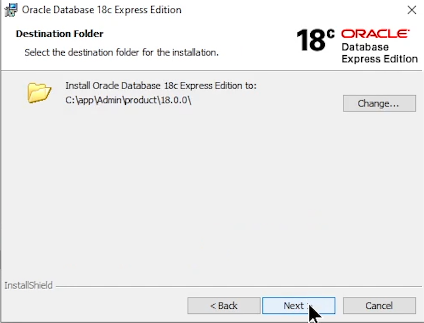 How to Download and Install Oracle 18c 10
