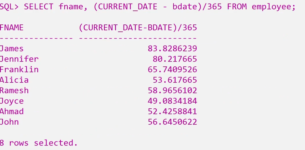 DATE Arithmetic Difference Between The Dates Made Easy Lec 66