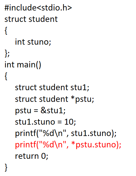 Difference Between Dot and Arrow Operators in C