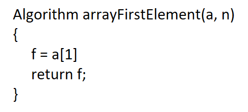 Algorithm Analysis Examples 1 - 3