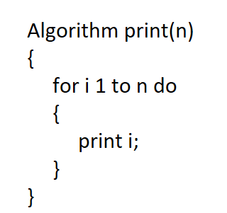 Algorithm Analysis Examples 1 - 4