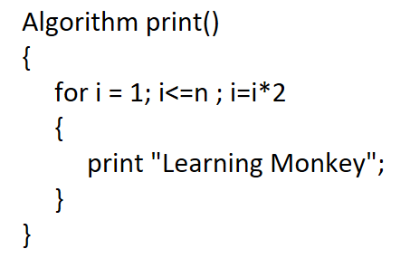 Algorithm Analysis Examples 3 - 2