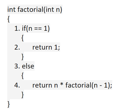 Recurrence Relation of Recursive Algorithms 1