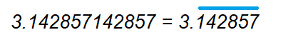 Recurring Decimal to Vulgar Fraction 1.2